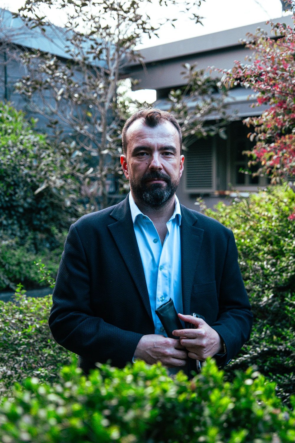Bahçede bir konuk